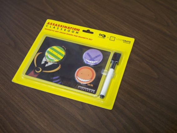 Assassination Classroom Magnetic Dry Erase Board and Magnets Set