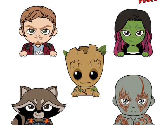 The Guardians of the Galaxy Join Our Badge Buddies Lineup!